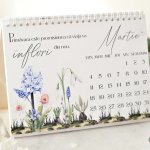 calendar floral 2024 martie